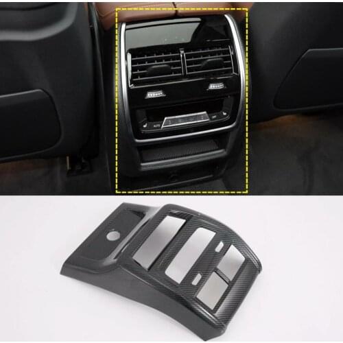 For BMW X5 G05 2019 2020 Armrest Box Air Conditioning Vent Outlet Cover Trim Car styling