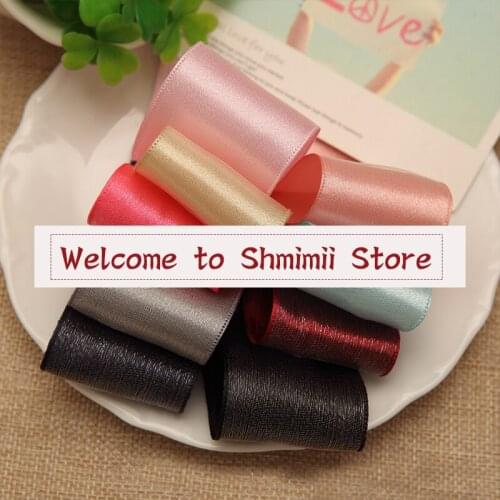 1" 25MM Double-Deck Layer Bright Snow Yarn Polyester Fabric Webbing Ribbon DIY Crafts Hair Bow Party Gift Handmade Accessories