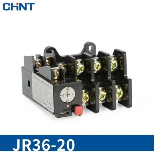 CHINT Heat Relay JR36-20 Overload Protect 220v Heat Protect Relay Heat Overload Relay