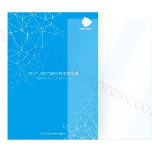 2pcs Anycubic 0.15-0.2mm FEP Sheet Fep Sheets Film 140x200mm for Photon / MONO X/SE 3D Printer 3d Printers Impresora Filamentos