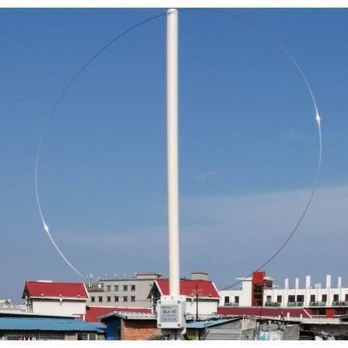MLA-30 ring active Receive antenna MW SW balcony erection antenna 100kHz - 30MHz For HA SDR Shortwave radio medium wave