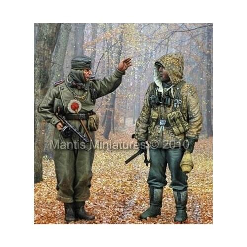 1/35 model kit resin kit soldiers talking 287