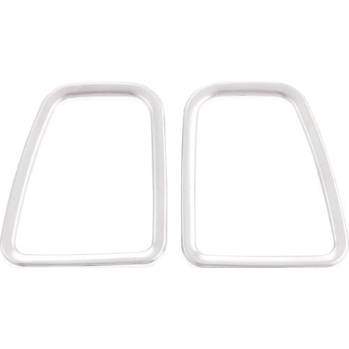 2pcs Stainless Steel Air Vent Trim Sequins Air Conditioner Outlet Sticker Air Vent Sticker For Kia Sportage KX5 QL 2016 2017