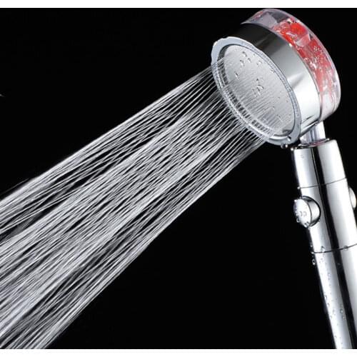 Turbocharged Rainfall Shower Head 360 Rotated High Pressure Water Saving Spray Bathroom Handheld Pressurized Massage Shower Head