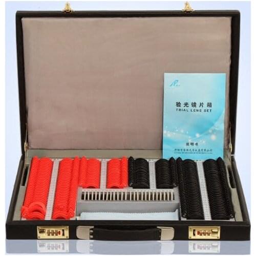 Optometry insert box Huahui 232 lens optometry box disc plastic ring optometry lens box glasses optometry equipment