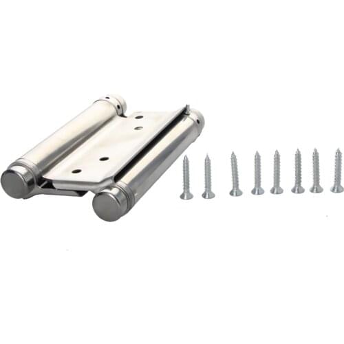 Mromax 92mm/119mm/145mm Stainless Steel Sliver Cabinet wardrobe Furniture Fire Rated Door Self-Closing Spring Door Hinge