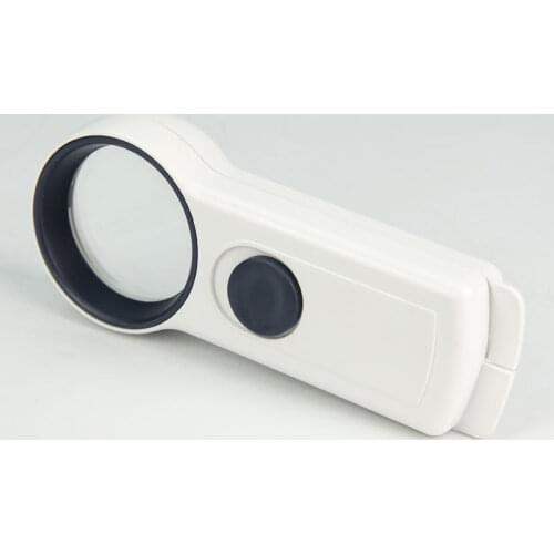 6x Handheld Magnifier Reading Loupe with Light Illumination
