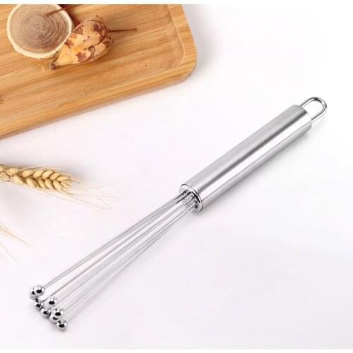 Handheld Milk Frother Blender USB Charger Stainless Steel Hand Held Bead Whisk Kitchen Egg Beater DIY Baking Tool