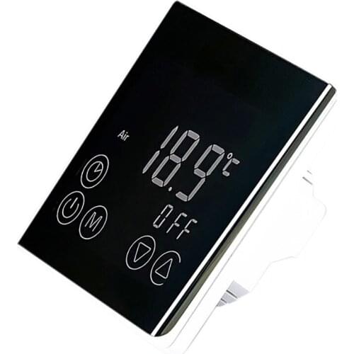 Big deal C17 Electric Heating 16A Press Sn Without WiFi Concealed LCD Display Thermostat Electric Heating Thermostat