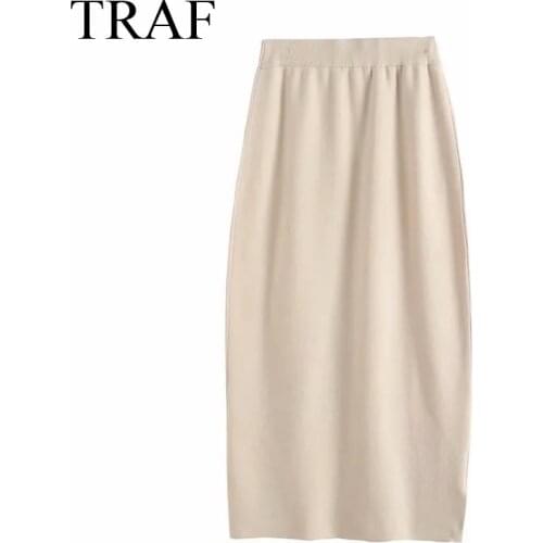 TRAF Women's Knitted Skirts