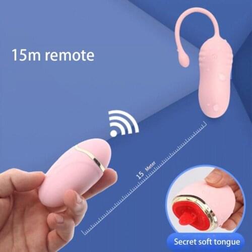 Remote Control Vibrating Massager 6 Speed Powerful USB Rechargeable Clitoris Stimulation G-spot Vibrator for Women