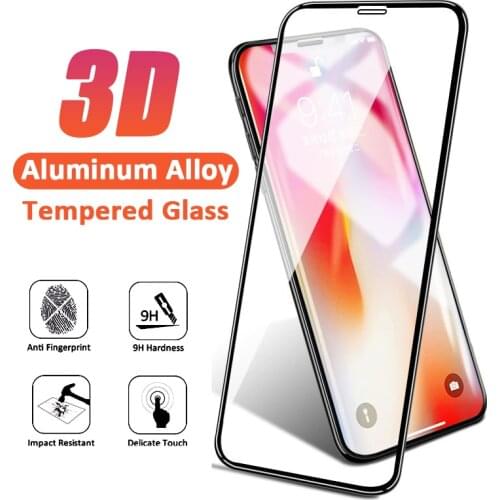 3D Curved Protective Tempered Glass on the For iPhone 6 6s 7 8 Plus Screen Protector For iPhone X XR XS 11 Pro Max SE 2020 Film