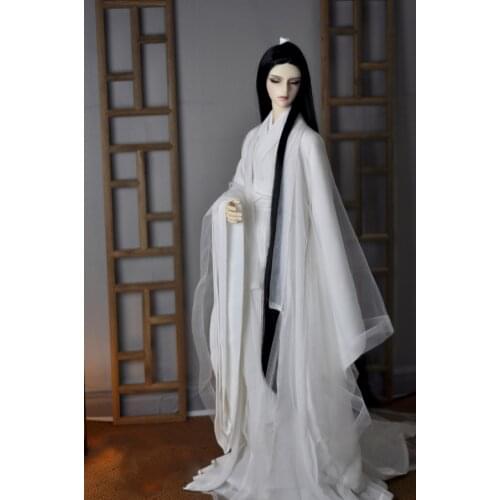 1/3 BJD Clothes Chinese Ancient Costume Hanfu Samurai Outfit Set for BJD/SD SD13 SSDF ID75 Strong Uncle Doll Accessories C1103