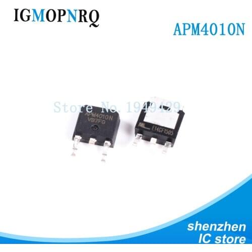10PCS APM4010N TO-252 APM4010 New fast delivery