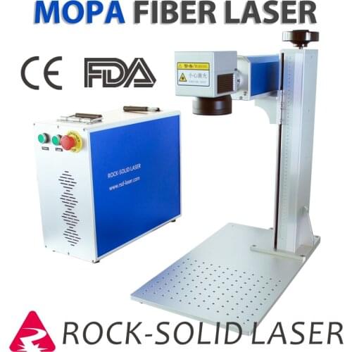 30W JPT MOPA Fiber Laser Marking Machine Engraving Machine for Metal Jewelery FINE Marking CE Certified