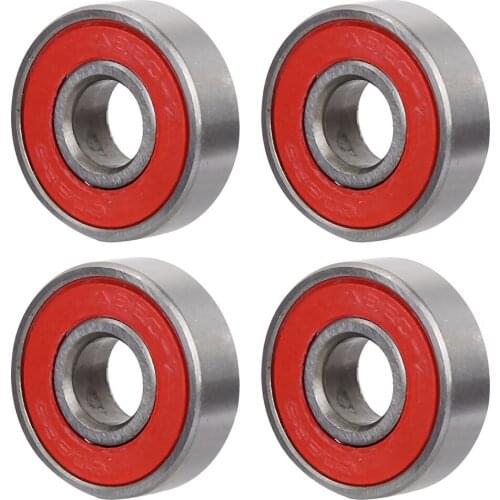 608RS Bearing 8*22*7 mm ( 8 PCS ) ABEC-5 Skateboard Scooter 608 2RS Ball Bearing Miniature Skate Roller 608-2RS 608 RS Bearings