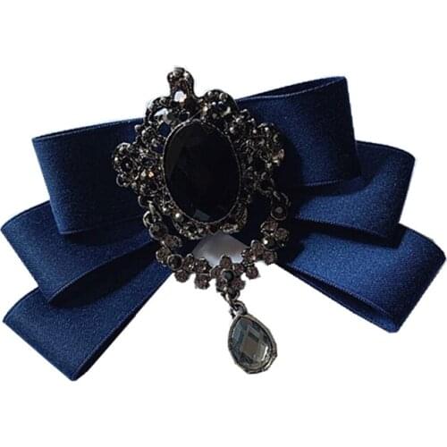 Free shipping new fashion Bow tie female Korean school uniform student female collar diamond neckline accessories shirt bow tie