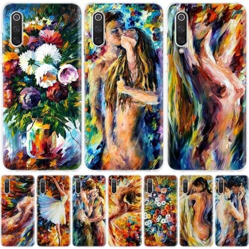 Body Aesthetic Oil Painting Phone Case for Xiaomi Note 10 Mi 11 9 8 CC9 5X 6X A1 A2 A3 9T 10T Lite Pro Poco F1 X3 NFC F3 Cover C