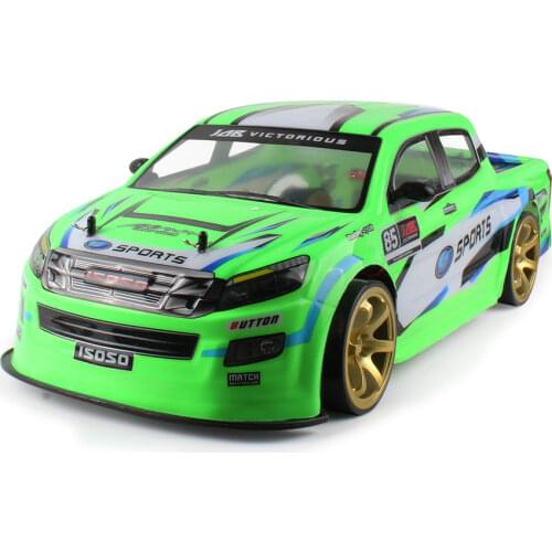 CSOC 2.4G High Speed 1/10 RC Racing Drifting Cars Remote Control Toy 70 Km/h with LED Light Big Off-road 4WD for Adults Boys
