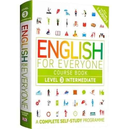 DK English for Everyone Course Level 3 Intermediate Kids Learning Book Complete Self-Study Programme