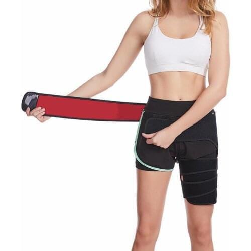 Breathable Compression Brace Adjustable Groin Hip Joint Relief Nerve Protect Pain Sciatica Strain Rehabilitation Muscle