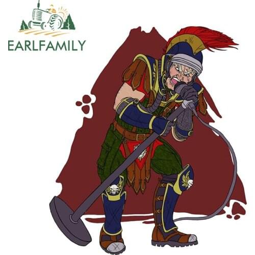 EARLFAMILY 13cm x 11.2cm for Adepta Sororitas Car Sticker Vinyl Car Wrap Decal Air Conditioner Motorcycle Cartoon Decoration