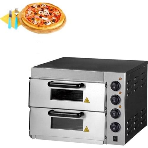 Stainless Steel Paint Oven Electric Oven Multifunction Roaster Pizza Cake Baker Machine /Double Layer Large Pizza Baking Oven