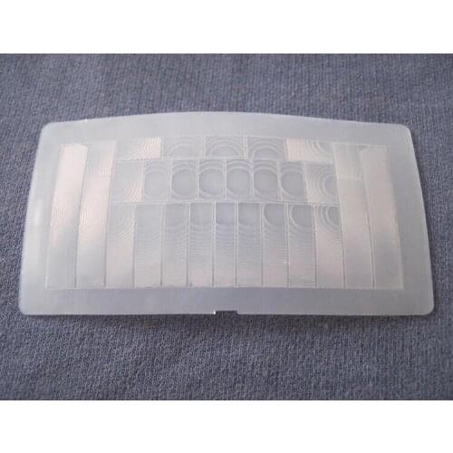 #NBD-8745-2 Fresnel Lens, Sensitive angle 112, PE materials, Size: 37.6X74mm, Focal length 22mm, Distance 12m