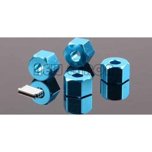 Metal 107876 12mm Wheel Hex Hub Adapter 9mm Thickness For RC Model Cars 1/10 HPI WR8 3.0 Flux KEN BLOCK Upgrade Parts