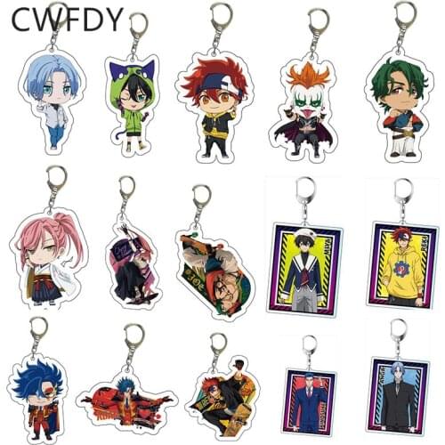 Anime SK8 The Infinity Keychain Miya Langa Reki Kyan Langa Hasegawa Cherry Blossom Cute Acrylic Key Chain Character Key Holder