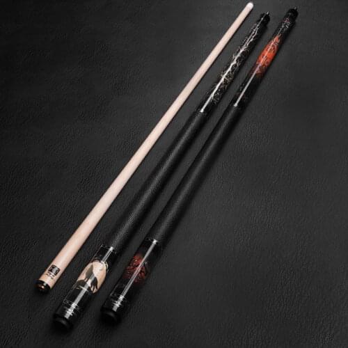 New Arrival Fury AL Series Pool Cue HT2 Maple Shaft Leather Wrap Fashionable Decal Taco De Billar Billiards Stick Professional