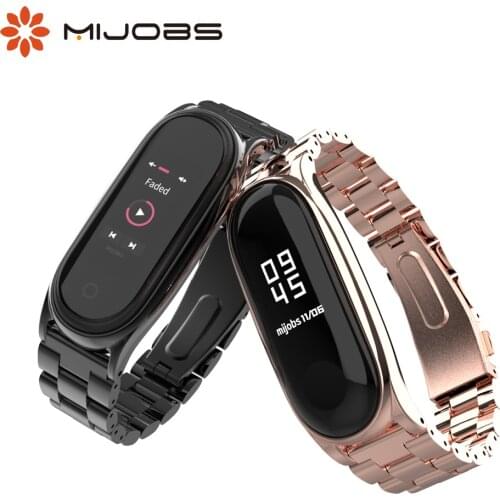 Mi Band 5 Strap Metal Milanese Bracelet for Xiaomi Mi Band 4 Wristband My Band Strap 3 for Miband 3 4 5 NFC Global Version