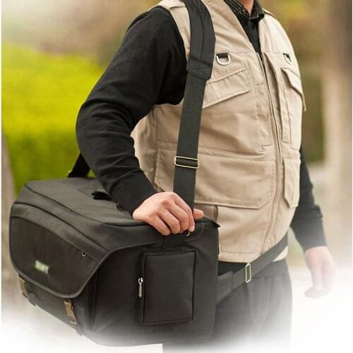 Roadfisher Thick Large Waterproof Professional Video Photography Camcorder Shoulder Carry Bag Case For Sony HD1000C HD1500C 250P