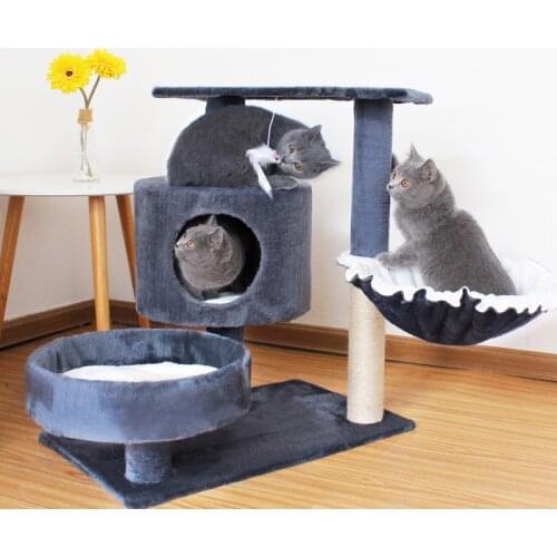 S Cat Bed Cama Gato Kattenmand Cats Climb Small Cat Scratch Board Toys для кошек лежанка для собак домик для кошки Pet Supplies