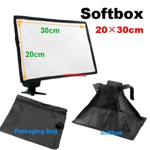 Wholesale 20X30 Flash softbox diffuser for Yongnuo YN560 YN468 YN467 YN465 YN460 II YN460 YN462 camera