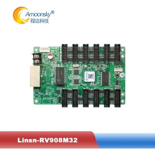 LED commercial signs linsn receiving card RV908M32 3pcs led studio 10 software in event project indoor