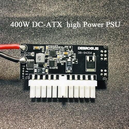 High Quality PSU DC-ATX-400W high power module DC 12V 24Pin DC 5525 Power Supply board 24PIN Graphic card