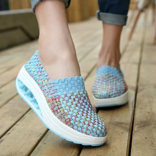 Women Sneakers Outdoor Casual Fashion Shake Shoes Breathable Platform Sports Walking Running Shoes Zapatillas Mujer