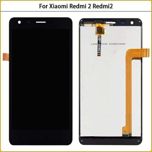 4.7" Tested For Xiaomi Redmi 2 LCD Display Touch Screen Digitizer Assembly New For Redmi2 LCD Screen Replacement