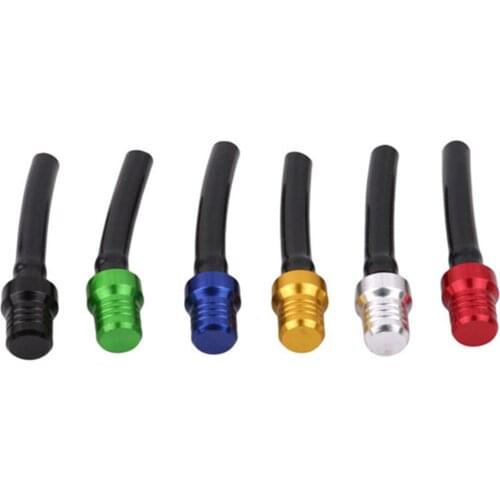 1pc Motorcycle Gas Fuel Tank Cap Valve Vent Breather Hose Tube for ATV Dirt Pit Bike Random Color Automobile Accessories