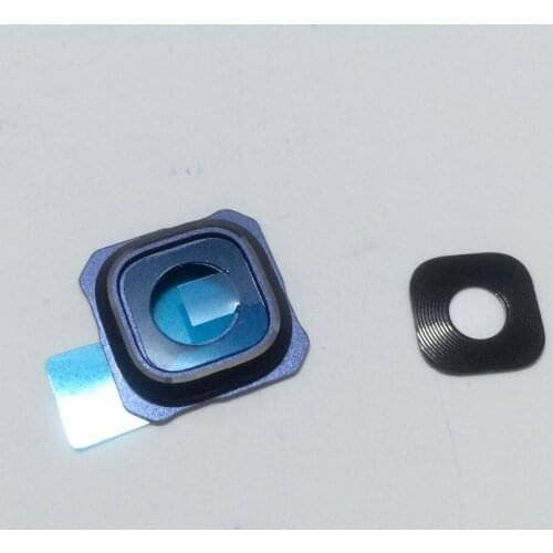 10PCS/LOT New Rear Back Camera Glass Lens Cover For Samsung Galaxy S6 Edge Plus G928/S6 Edge G925/S6 G920 G920F Frame Holder