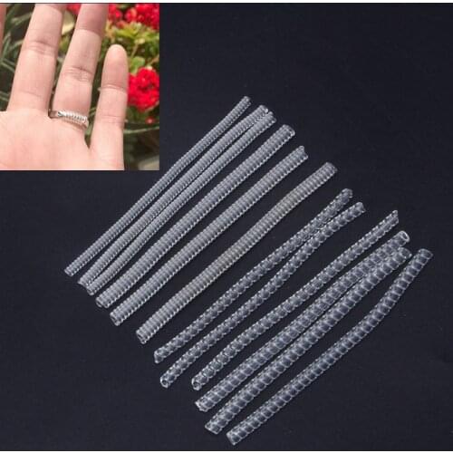 12 Pack 4 Sizes Spiral Tightener Ring Size Adjuster For Loose Ring Jewelry Guard