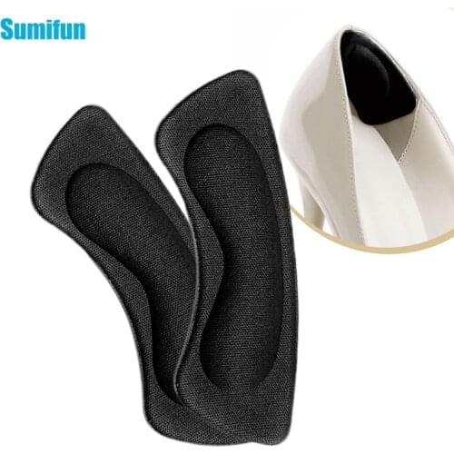 2pcs Foot Heel Pain Relief Pad High-heeled Shoes Foam Heel Pads Redness Foot Protector Skin Care Scar Prevent Cushions