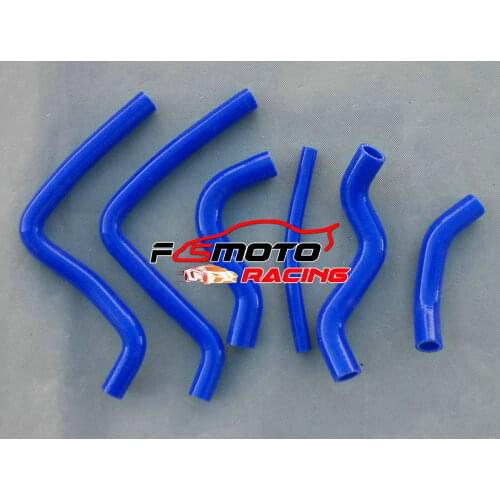 6PCS BLUE Silicone Radiator Hose FOR Honda CR125R CR125 CR 125 R 125R 2000 2001 2002 2-stroke 123cc 01 02