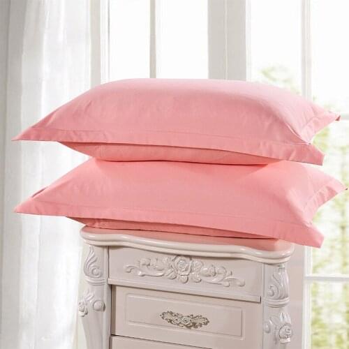 1 Piece Pillow Case Cover Jade Color Brief Style 100% Polyester Pillowcases Bedroom Use Pillow Cases 48cm*74cm 50