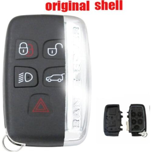 5 button Remote Car Key Shell Case for Land Rover Discovery 4 / Freelander for Range Rover Sport / Evoque
