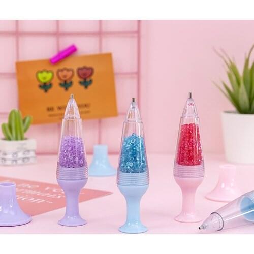 Flower Pot 5D Diamond Painting Point Drill Pen Cross Stitch Diamond Painting Tool Point Drill Pen Diamond Pen Sewing Accessories