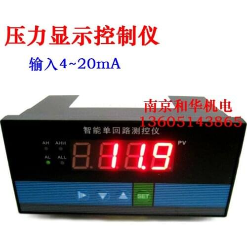 Pressure indicator, pressure transmitter, pressure control instrument