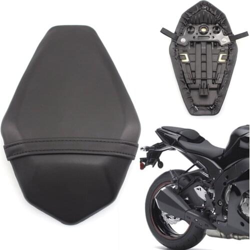 Motorcycle Rear Passenger Seat Cover Pillion Pad Cushion For Kawasaki Ninja ZX-10R 2016-2019 moto Accessories