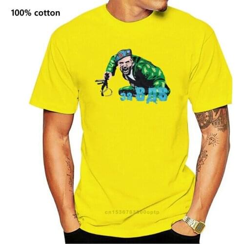 2020 Hot Sale New MenS VDV New T-shirt Army Russia Airborne Troops Parachute Troops HQ Summer Fashion
